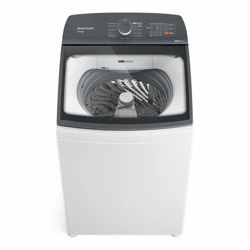 Máquina de Lavar Brastemp 14Kg Branca BWK14BB com Ciclo Tira Manchas e Smart Sensor 220V